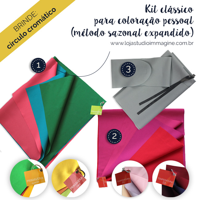 kit de coloração pessoal Studio Immagine by Luciana Ulrich