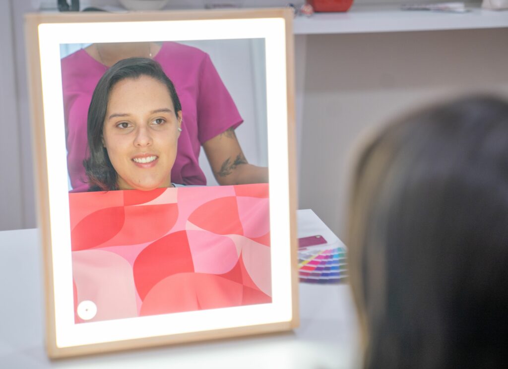 Espelho Portátil de Coloração Pessoal da Studio Immagine