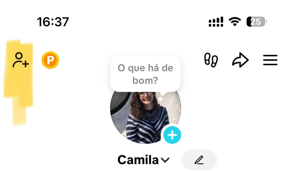 adicionar um amigo no tik tok