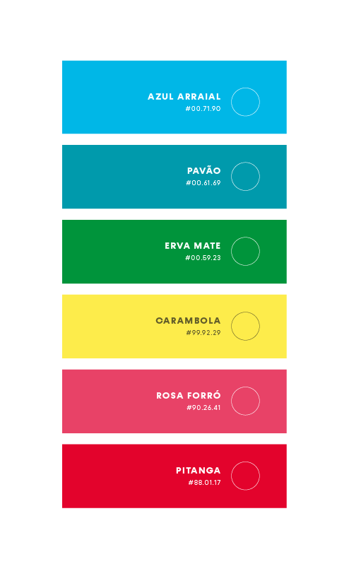 as cores premium da primavera brilhante