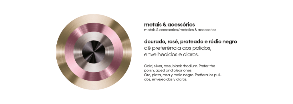 metalizados da cartela primavera pura