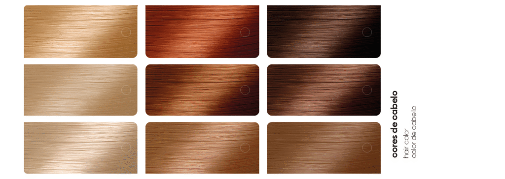 cabelos da primavera quente