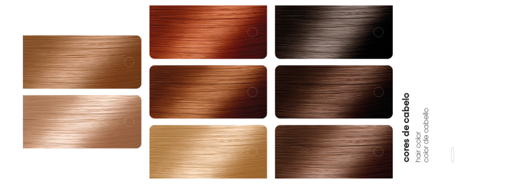 tons de cabelo do outono profundo