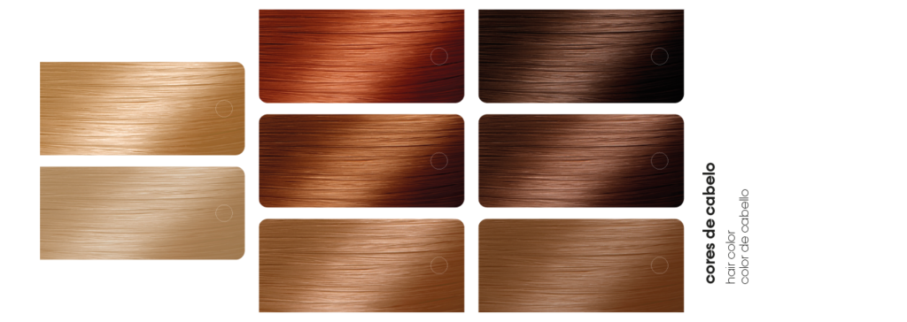 cabelos do outono quente