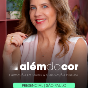 Além da Cor SP - Formação em Cores e Coloração Pessoal - Presencial - 27/07/2026